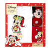 Set 3 Piezas Navidad Disney Rojo Niña Minnie 0 - 12 Meses